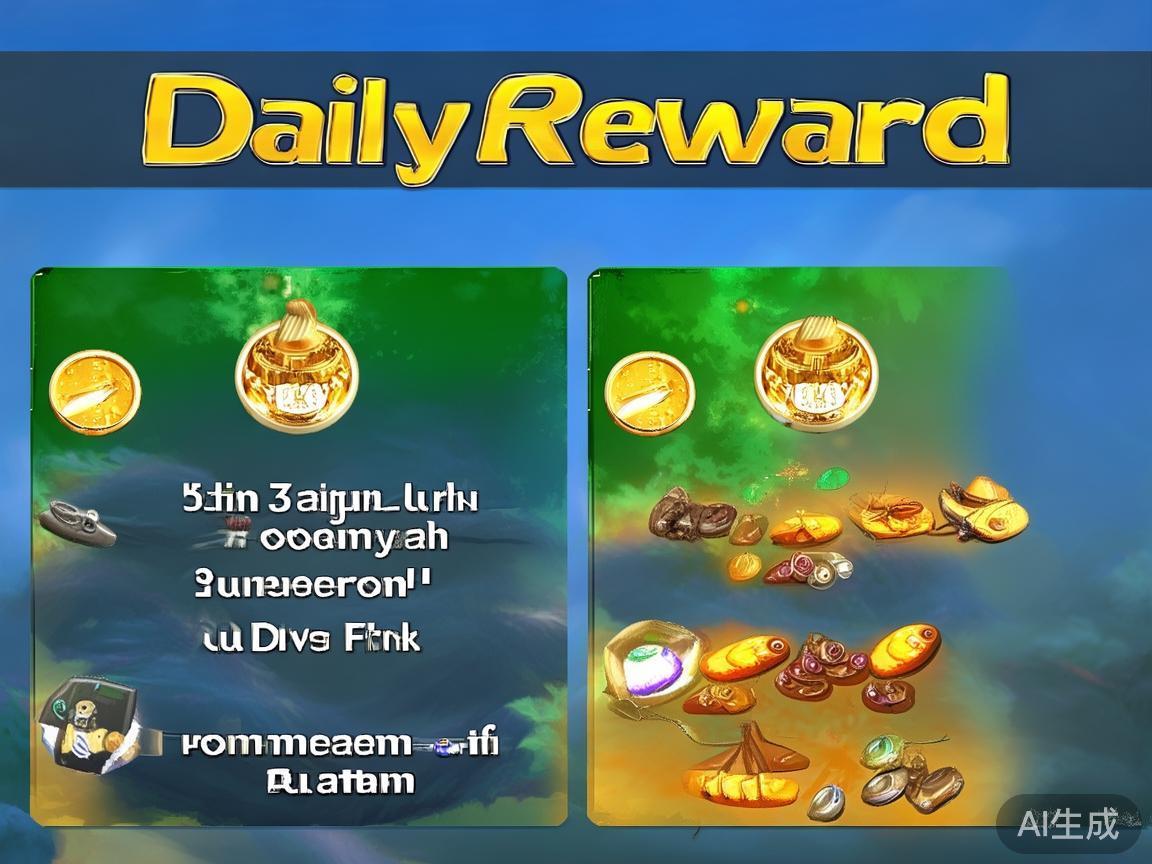 例如，连续签到三天可能只获得普通金币，而连续签到五